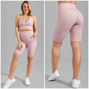 BuffBunny Pink Athletic Shorts Small-NEW!